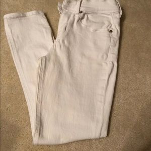 White express ripped jeans size 00